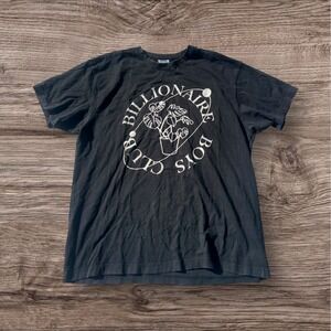 Billionaire Boys Club XXL Mens Short Sleeve T-Shirt Black Cotton Graphic Print